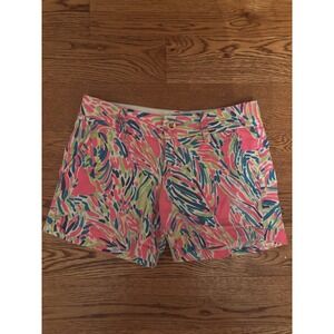 Lilly Pulitzer Callahan shorts‎ in "Palm Reader" Size 0